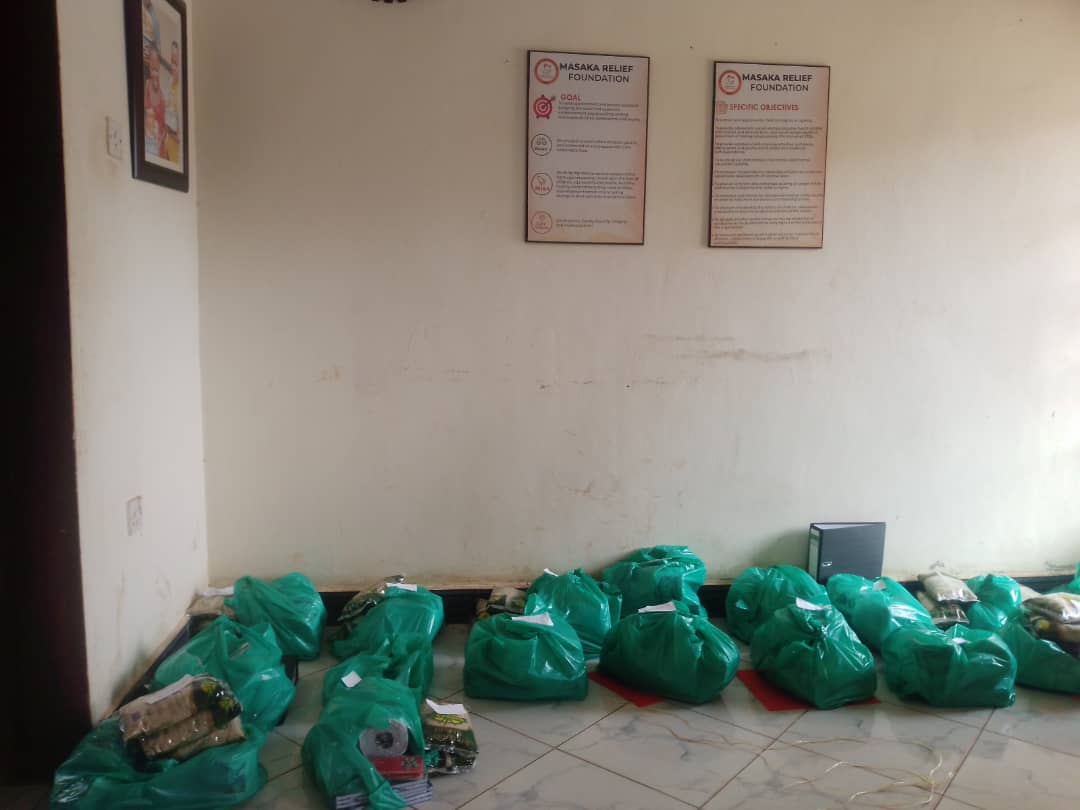 Education materials prepared for distribution with MRF banner